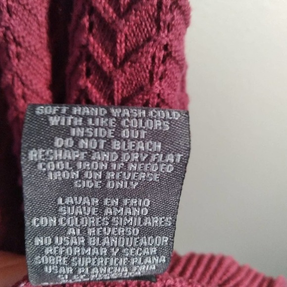 Julian Taylor NY Fuchsia Knit Sweater Dress Large - Picture 10 of 10